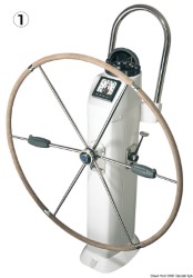 LEWMAR compact folding wheel 91 cm 
